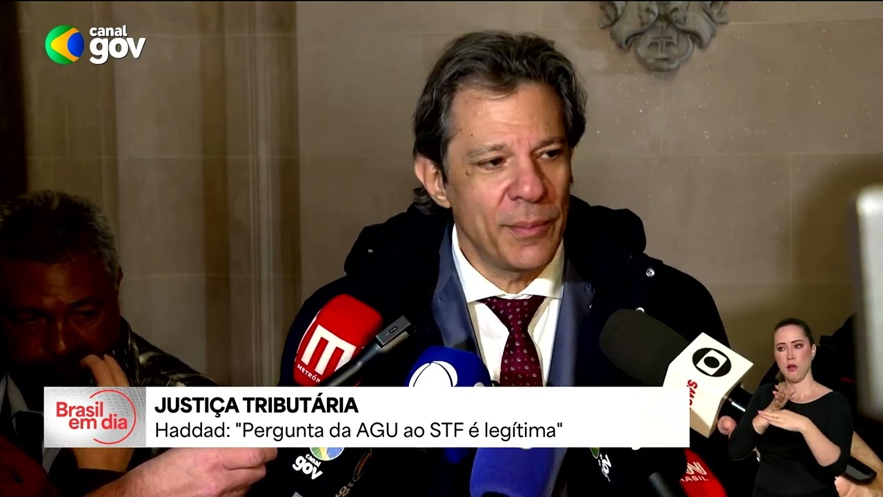Haddad comenta decisão da AGU de levar ao STF decreto sobre IOF
