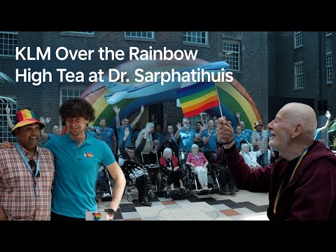 KLM Over the Rainbow High Tea at Dr. Sarphatihuis in Amsterdam 🌈🫖🍰