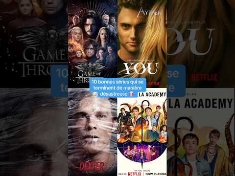 10 bonnes séries qui se terminent de manière désastreuse ! #gameofthrones #umbrellaacademy #you