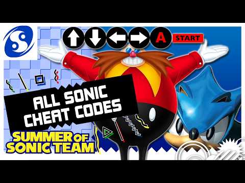 All of Sonic's Cheat Codes | SUMMER OF SONIC TEAM