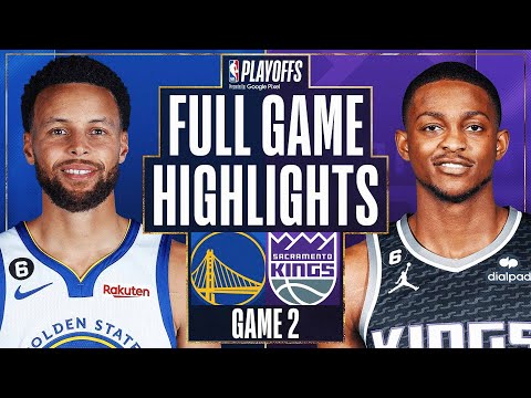 #6 WARRIORS at #3 KINGS | FULL GAME 2 HIGHLIGHTS | April 17, 2023 video clip
