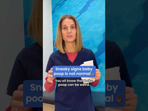 Sneaky signs baby poop is not normal