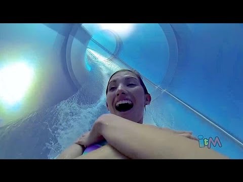 AquaDunk POV drop water slide on the Disney Magic cruise ship - UCYdNtGaJkrtn04tmsmRrWlw