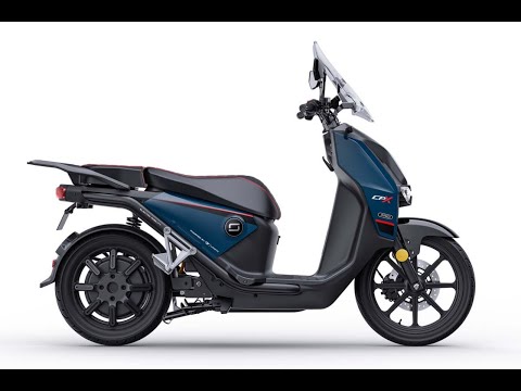 Super Soco CPx Pro 8kw 65mph Electric Moped Ride Review & Speed Test - 4k :Green-Mopeds.com