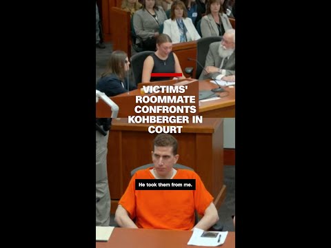 Victims' roommate confronts Kohberger in court