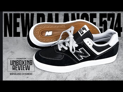 O 574 TRANSFORMADO EM TÊNIS DE SKATE | UNBOXING+REVIEW New Balance Numeric 574