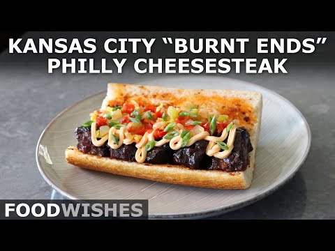 Kansas City ?Burnt Ends? Philly Cheesesteak - Super Bowl Special - Food Wishes