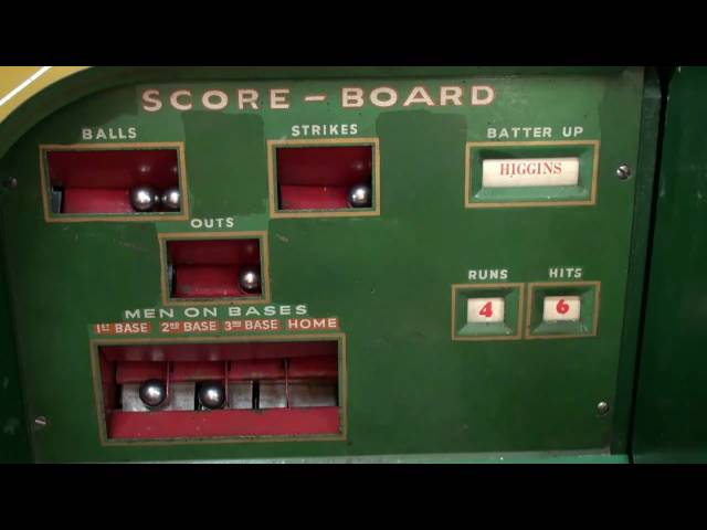 Vintage Arcade Games: Baseball