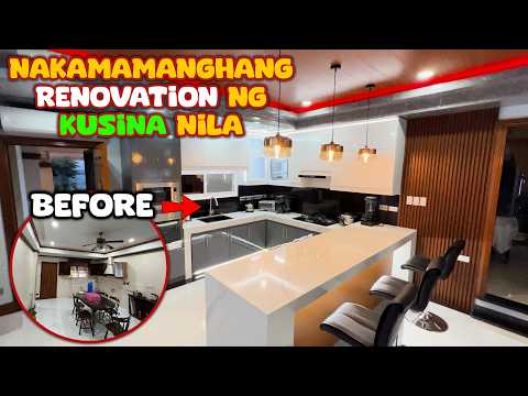Gawin nating SOBRANG GANDA ang kanilang KITCHEN RENOVATION | MODERN LOOK at FUNCTIONALITY WISE!