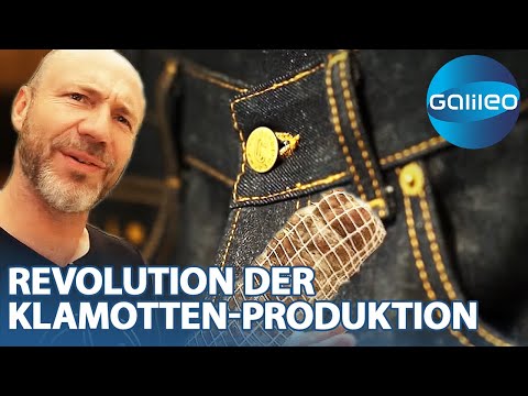 Salami sei Dank - Klamotten-Branche umkrempeln mit einer kompostierbaren Jeans| Galileo | ProSieben