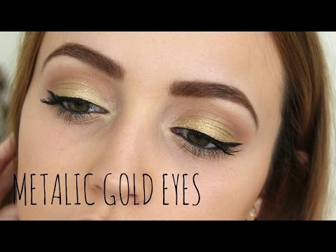 Simple Gold Eyes- Colour Pop Tutorial - UC8v4vz_n2rys6Yxpj8LuOBA