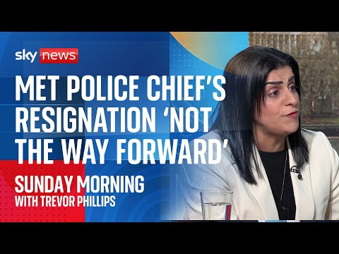 Labour's shadow justice secretary says Met Police chief's resignation 'not the way forward',