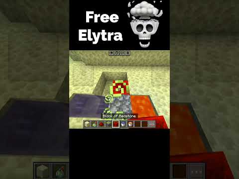 Free Elytra....💀 #minecraft #trending #shorts #ytshorts #like #subscribe