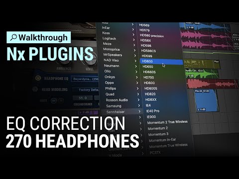 270 New Headphone Models in Waves Nx Plugins: Walkthrough