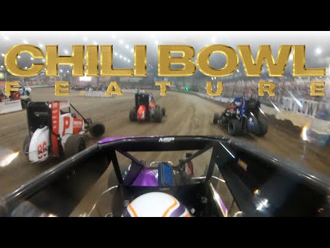 ONBOARD: Logan Seavey Chili Bowl Nationals 2025 Saturday Feature - dirt track racing video image