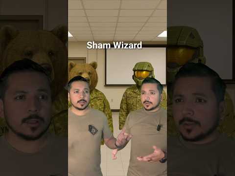 E4 level sham wizard #sham #Army #joking #comedy #skit