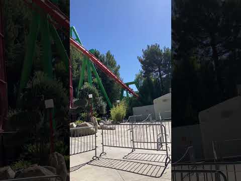 Off-ride Tatsu at Six Flags Magic Mountain #rollercoasters #sixflagsmagicmountain #sixflags #ride