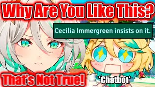 Ceci Makes A Chatbot Based On Herself And Immediately Gets Called Out.