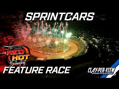 Sprintcars | Red Hot Shootout 2025 - Toowoomba - 12th Apr 2025 | Clay-Per-View - dirt track racing video image
