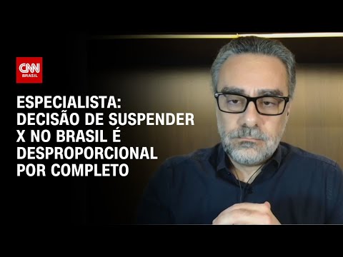 Especialista: Decisão de suspender X no Brasil é desproporcional por completo | WW