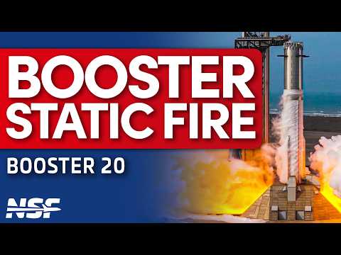 SpaceX conducts Booster 20 testing on Pad 2