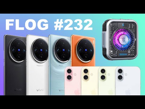 FLOG #232: Pixel 8a, iPhone 16 та iPhone 16 Pro, vivo X100, Red Magic Cooler 5 Pro і Nord CE 4