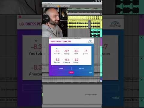 How to measure your Spotify loudness penalty for free 💎 #shorts