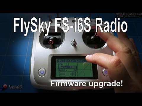 RC Tips: FlySky FS- i6s radio firmware upgrade (expo, dual rates and throttle curves) - UCp1vASX-fg959vRc1xowqpw