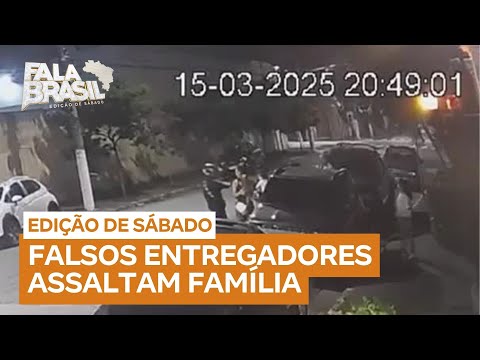 Família é assaltada por falsos entregadores em São Paulo