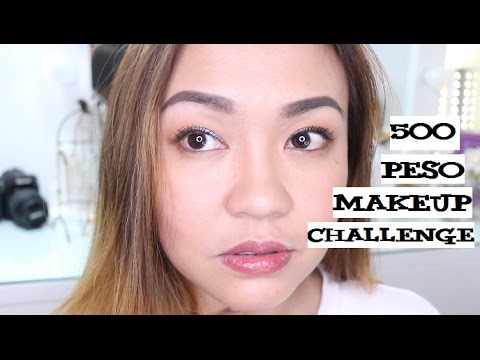 500 PESO MAKEUP CHALLENGE | My Dollar Store! - UCDGdRHdLtV7VS_nWg9C2RVA