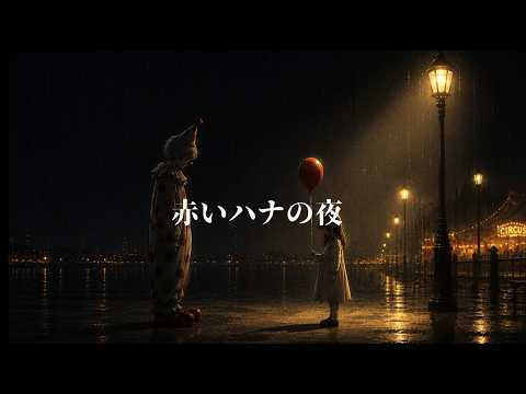 全部AIで曲作ってみた！　「赤いハナの夜」　フリーBGM【道化】著作権フリー