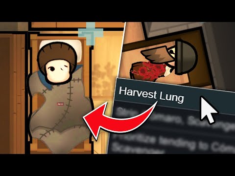 HARVESTING ORGANS TO SAVE OUR PEOPLE! - Rimworld #12