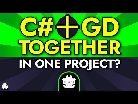 Mixing GDScript + C# in One Godot Project - it's EASY! 🔥