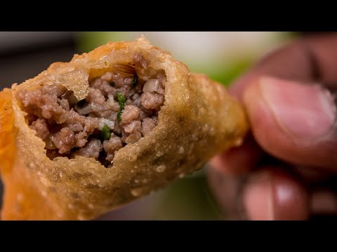 How to Make meat Samosas