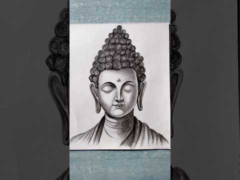 Bhagwan budha sketch drawing. #drawing #art #sketch #bhudha