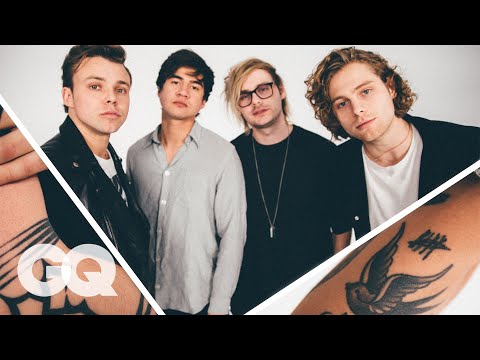 5 Seconds of Summer Break Down Their Tattoos | GQ - UCsEukrAd64fqA7FjwkmZ_Dw