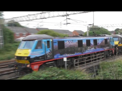 [HD] Freight Trains Galore at Stafford on Friday 9th July 2021