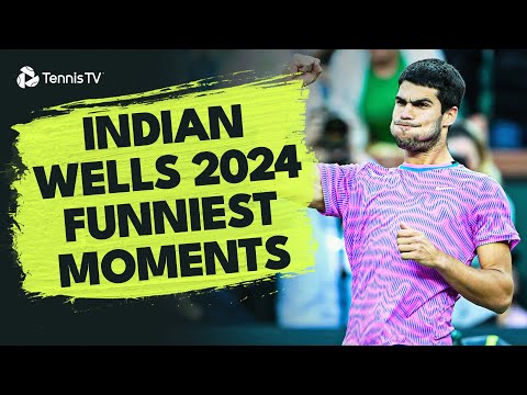 Bee Invasion, Alcaraz Super Fan & Sinner Loses To A Kid 😂 | Indian Wells 2024 Funniest Moments