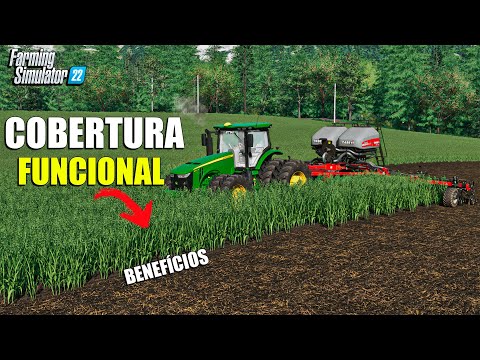 Mod para simular agricultura sustentável no farming simulator 22