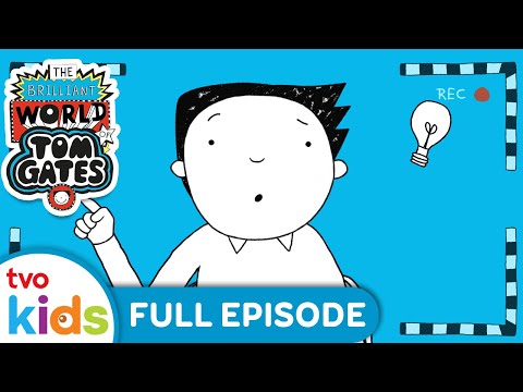 Indrani's Felt Tips ✏️ THE BRILLIANT WORLD OF TOM GATES 🎨🎶 | Adventures, Songs & Crafts | TVOkids