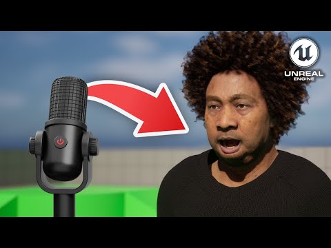 How To Move Your Character's Mouth Using Your Mic in Unreal Engine 5