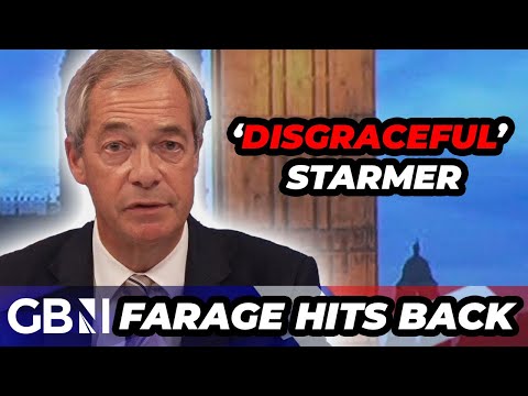 'Inciting VIOLENCE!' - Farage takes BRUTAL swipe at 'DISGRACEFUL Starmer: 'sunk into the gutter!'