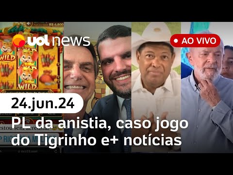 Lula provoca reitores, ‘Gilmarpalooza’, Pablo Marçal, Jogo do Tigrinho e mais: UOL News ao vivo