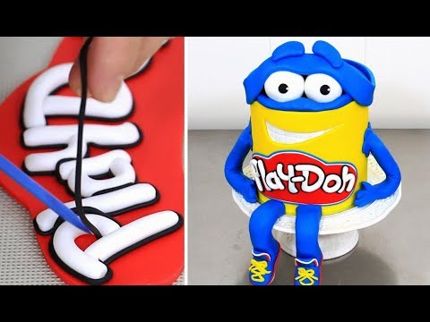 How to make a Funny PLAY-DOH Character Cake by Cakes StepbyStep - UCjA7GKp_yxbtw896DCpLHmQ