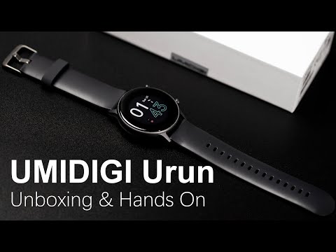 UMIDIGI Urun Unboxing & Hands On - High-Precision GPS Sports Smartwatch