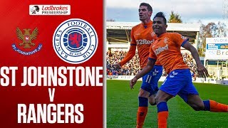 St Johnstone 1-2 Rangers | Morelos Double Earns Big Win | Ladbrokes Premiership