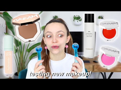 New fenty collection...worth it"! FULL FACE OF CREAM MAKEUP!!