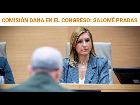 🔴 DIRECTO | Comparecencia de Salomé Pradas en la comisión de la dana del Congreso | RTVE Noticias