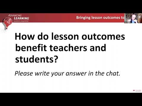 Bringing Lesson Outcomes to Life