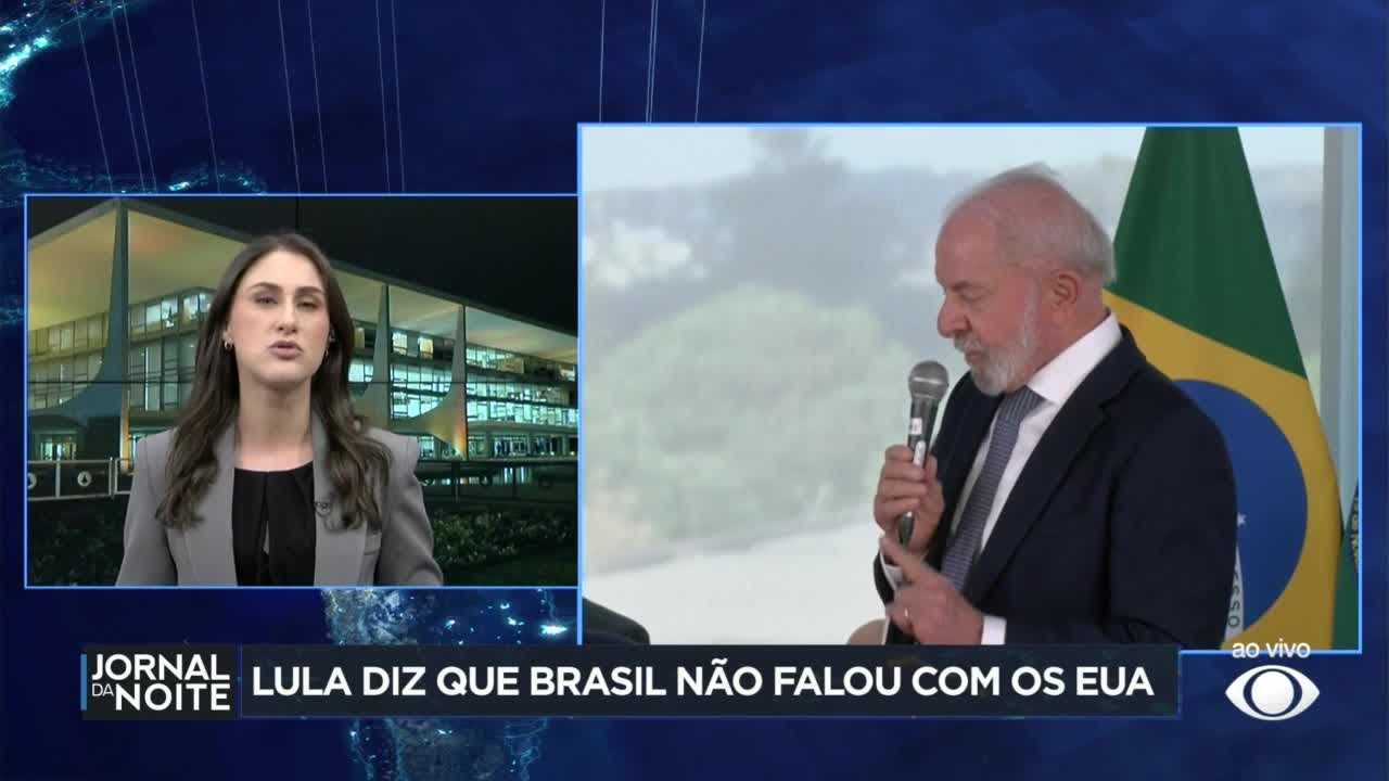 Lula diz que Brasil não falou com os Estados Unidos